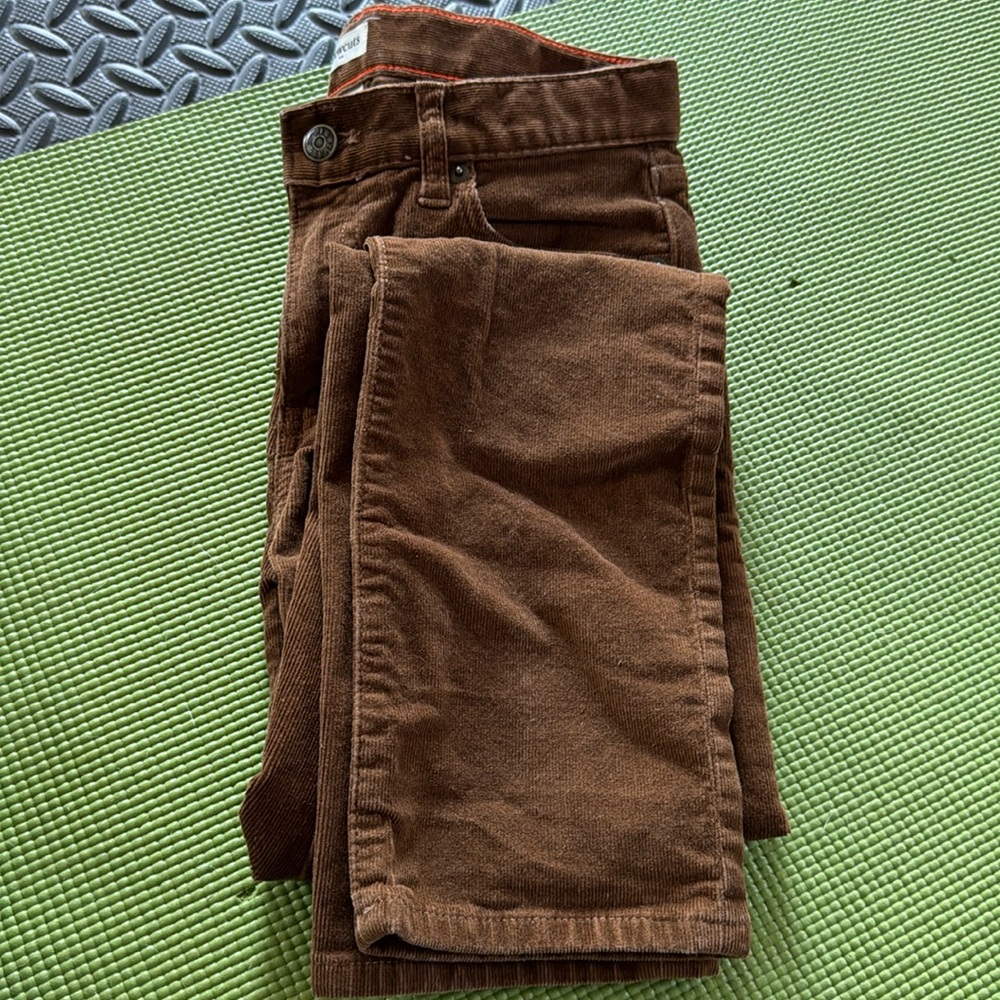Crewcuts 
Brown Cords 
Size 12